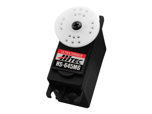 Hitec HS-645MG Ultra Torque MG Ball Bearing Servo, .20sec/133oz HRC32645S