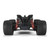 1/16 QUAKE GROM 4X4 RTR Brushed Monster Truck (Battery & Charger Included), Red