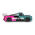1/8 INFRACTION 223S DSC 4X4 RTR Brushless All-Road Street Bash Truck, Teal/Pink