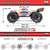 1/8 KRATON 6S 4X4 RTR Brushless Speed Truck, Blue/Orange