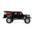 1/24 SCX24 Jeep JT Gladiator 4X4 RTR Brushed Rock Crawler (Battery & Charger Included), Black