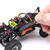 1/30 SCX30 Chevrolet K10 4X4 RTR Brushed Rock Crawler (Battery & Charger Included), Black