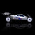 1/24 Micro-B 2S 2WD RTR Race Buggy (Battery & Charger Included), Silver