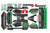 Corally Body Decal Sheet - Punisher 4 - Pre-Cut - Color Green - 1pc COR00180-1329-3