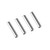 Wheel Hex Pin - 2.5x12mm - Steel - 4 pcs
