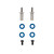 RC28R FT Adjustable Front Axles, Titanium - ASC21637