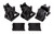 Rival MT8 Front and Rear Gearbox Set - ASC25908