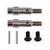 RC10B6 FT Titanium Hex Adapter Front Axles - ASC71181