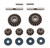 Differential Gear Set, HTC for RC8B3.1 - ASC81380