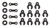 RC8B3.2 Shim Set - ASC81446