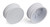 Front Wheels, 12mm Hex 4WD Front 2.2in Wheels, White - ASC92095