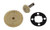 RC10B74.2 FT Ring and Pinion Gear Set, molded - ASC92318