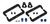 RC10B7 Factory Team Battery Mount Set - ASC92482