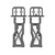 RC10B7 FT Carbon Rear Suspension Arms, 81mm - ASC92517