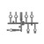 RC10B84 Steering Links and Pivot Ball Sockets - ASC92523