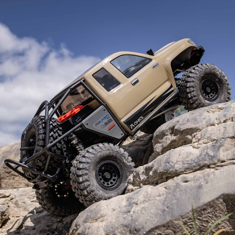 1/6 SCX6 Trail Honcho 4X4 RTR Brushless Rock Crawler, Sand