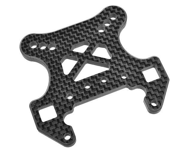 Corally Shock Tower - 5mm - Carbon - Buggy Front - 1pc COR00180-779
