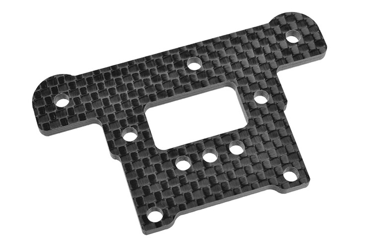 Corally Steering Deck - XTR - 3mm - Carbon - Black - 1pc COR00180-801