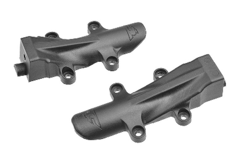 Corally Chassis Brace Tube Cover, Front/Rear, 1 Set, for Kagama COR00180-951