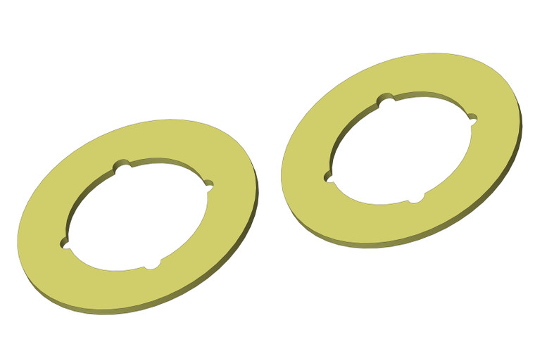 Corally Slipper Pads - 2 pcs: Mammoth, Moxoo, Triton COR00250-088