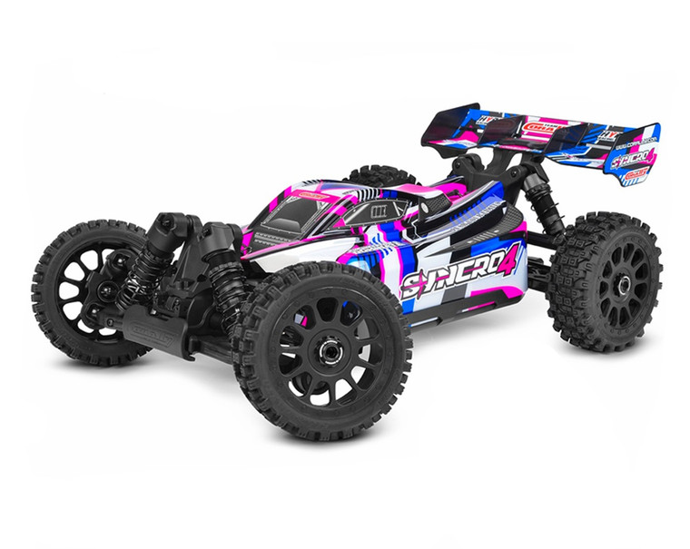 Corally SYNCRO-4 1/8 Off-Road RTR Buggy, Pink - Blue COR00295-P