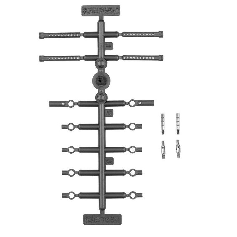 RC28R Turnbuckle and Damper Tube Set - ASC21640