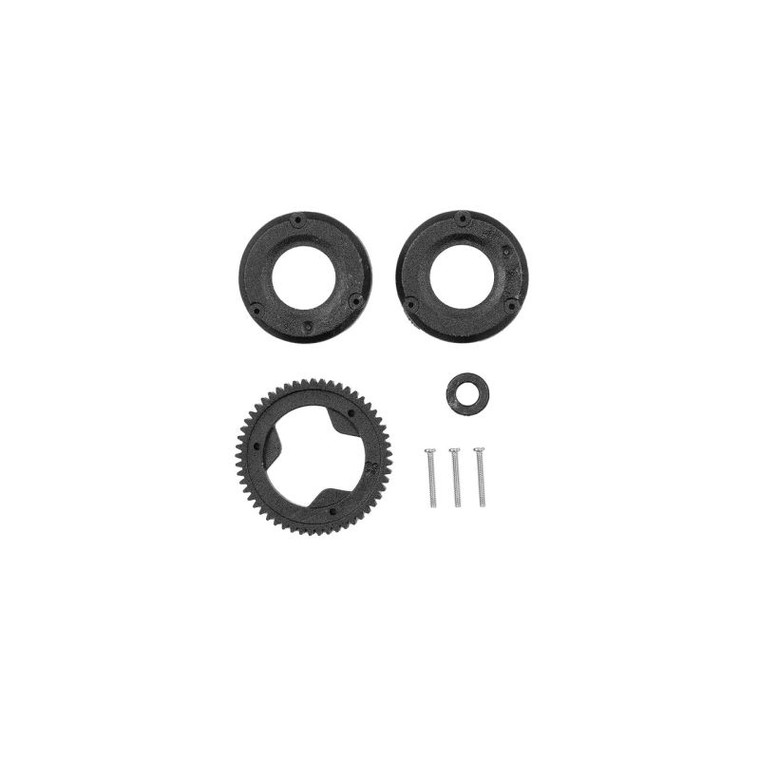 RC28R Spur Gear and Differential Cover Set - ASC21643