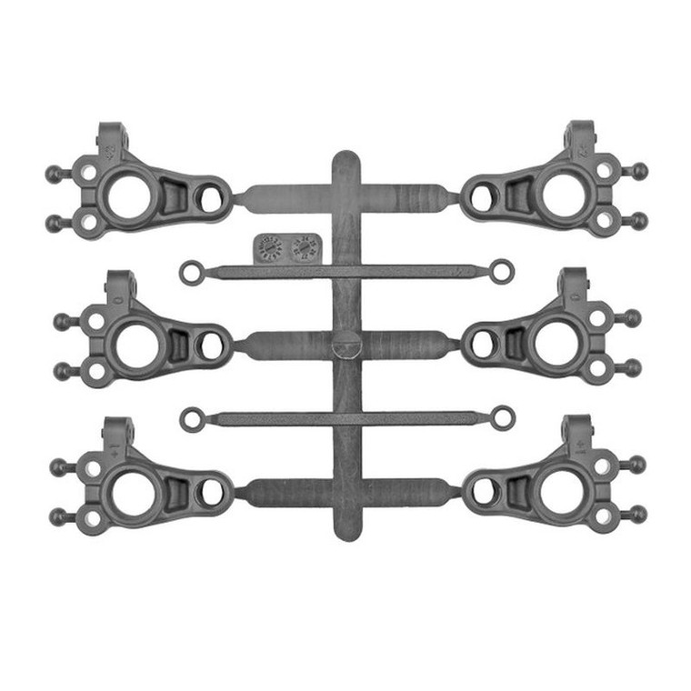 RC10TC8 FT Carbon Steering Block Set - ASC32065