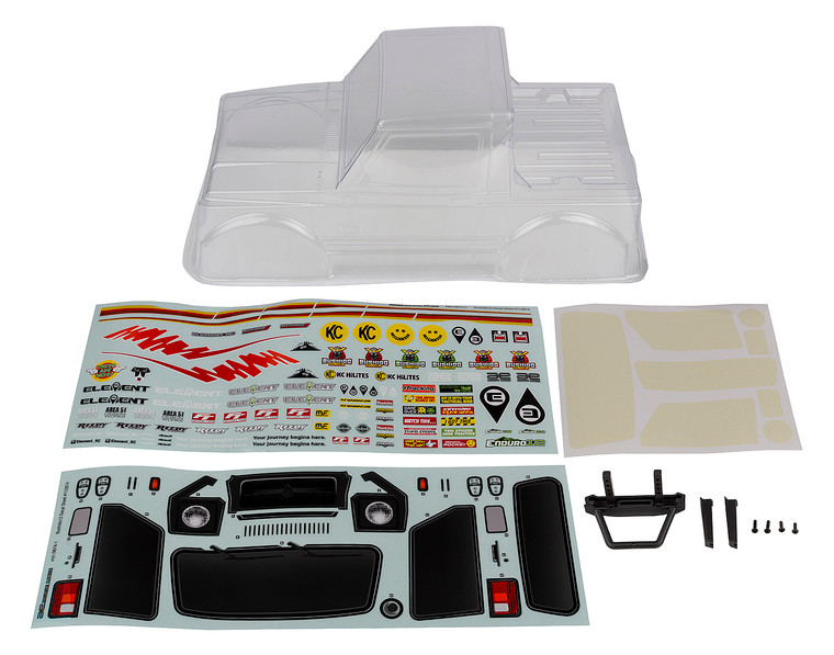 Enduro12, Bushido Body Set, Clear - ASC41144