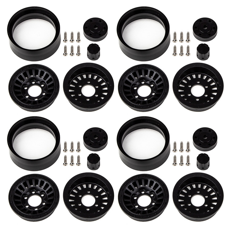 Enduro Urbine Wheels, 1.55", Black - ASC42112