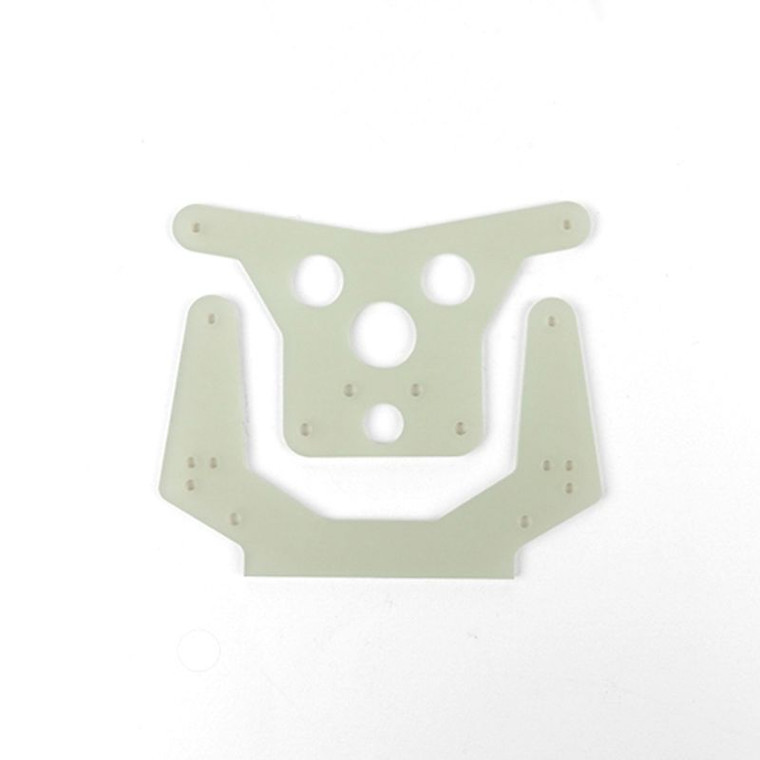 RC10 Shock Towers, front and rear - ASC6645