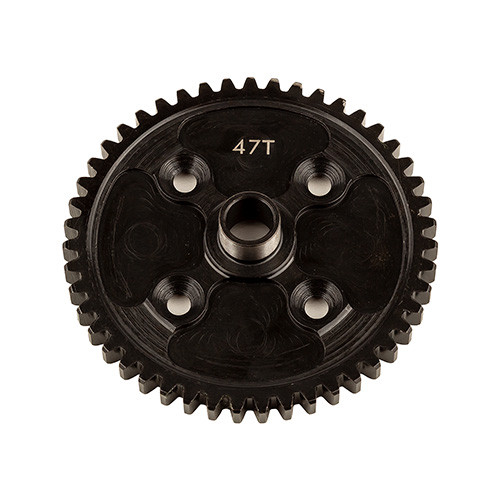 RC8B4 Spur Gear, 47T Mod 1, Metal, for RC8B4.1 - ASC81596