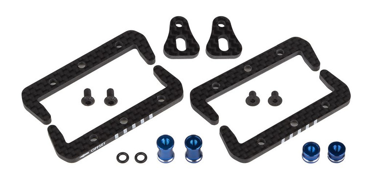 RC10B7 Factory Team Battery Mount Set - ASC92482
