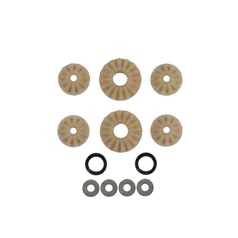 RC10B84 FT HTC Plastic Differential Rebuild Set - ASC92560