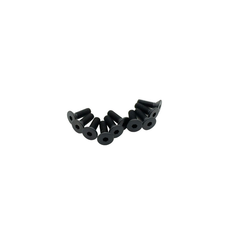 M2.5x8mm Flat Head Hex Screw Socket Screw (10pcs) - CEGG36162