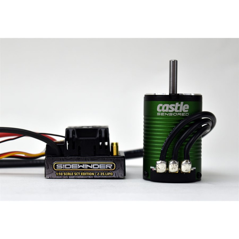 Sidewinder SCT H20proof Combo w/1410-3800 KV Motor Sensored - CSE010-0123-02