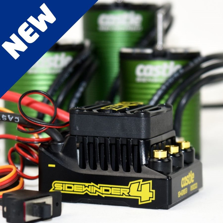 Sidewinder 4 Sensorless ESC SCT Edition w/1412-3200 Sensor - CSE010-0164-10