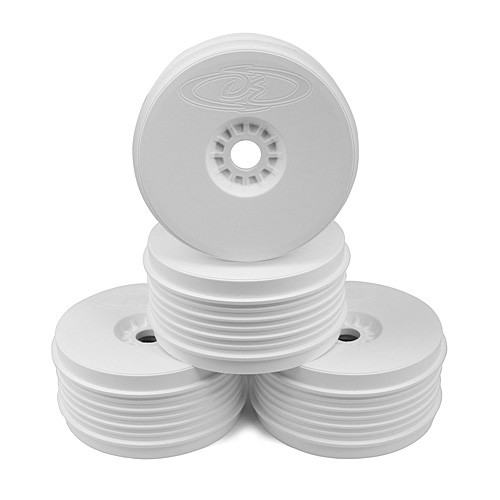 Speedline Plus Buggy Wheels for 1/8 Buggy / White - DERPSB8W