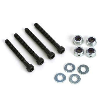 6-32x1" Socket Head Bolts w/ Lock Nuts 4/pkg - DUB179