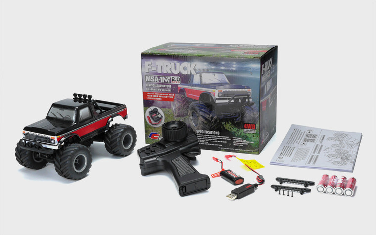 MSA-1MT 2.0 Spec F-Truck 4WD 1/24 RTR w/Battery & Charger