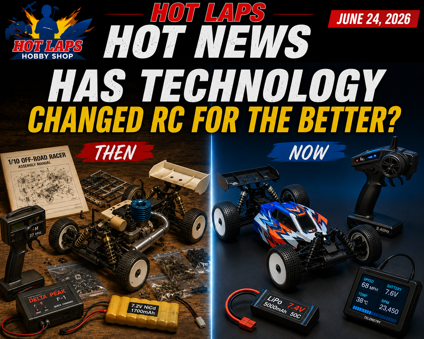 HAS TECHNOLOGY CHANGED RC FOR THE BETTER?