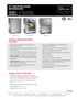 Perlick HP24RS33L/R Spec Sheet (Page 1)