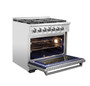 36 Inch NXR Culinary Series Gas Range, NG  36 Inch NXR Culinary Series Gas Range, NG