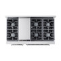 48 Inch NXR Culinary Series Dual Fuel Range, LP 48 Inch NXR Culinary Series Dual Fuel Range, LP
