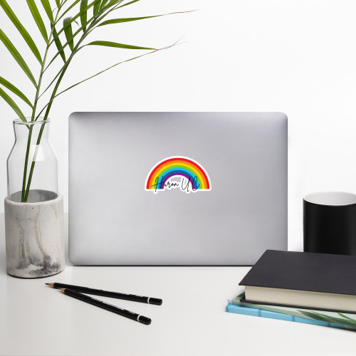 Huron Rainbow Sticker