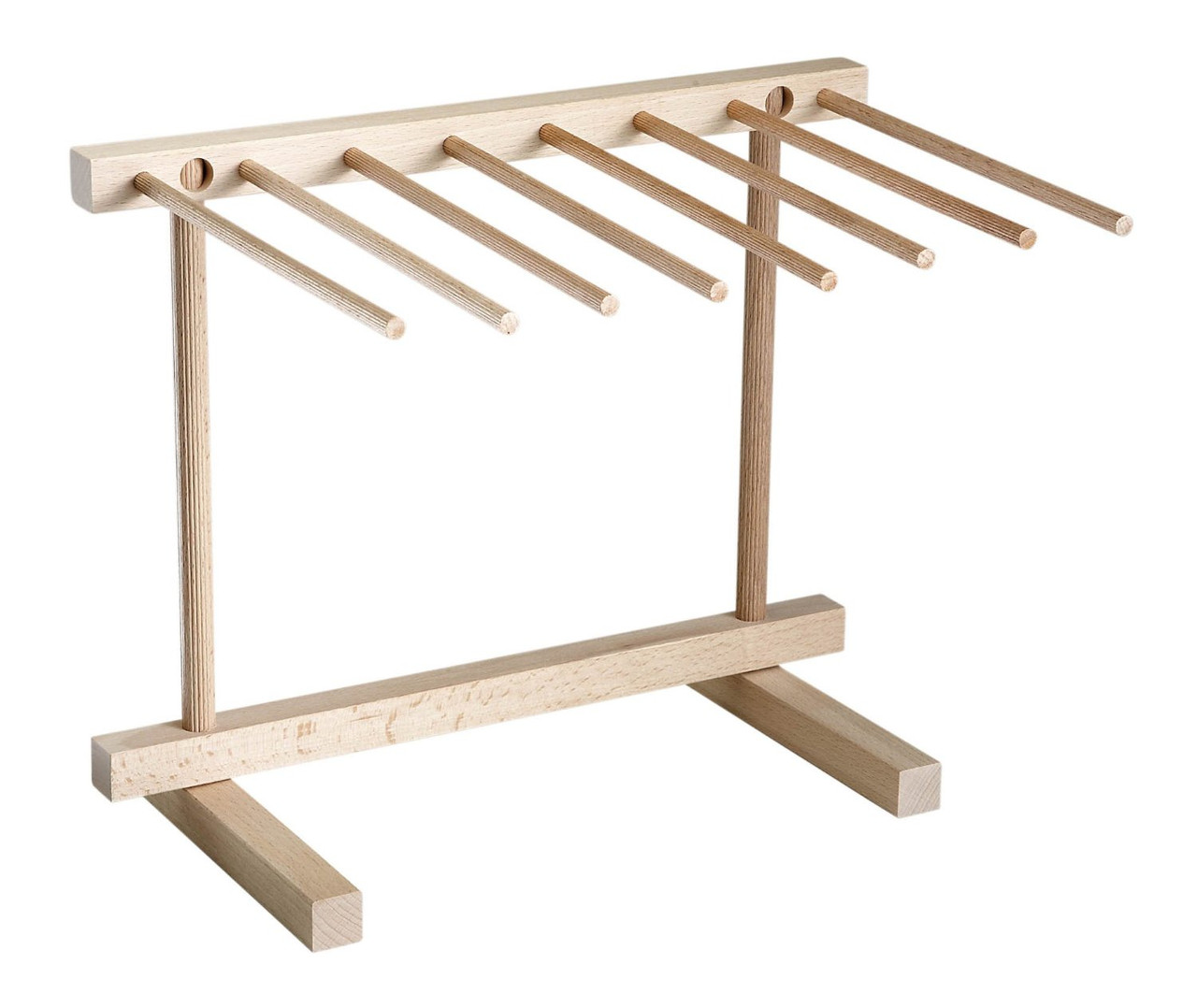 Wooden Pasta Drying Rack Chef Darin's Kitchen Table