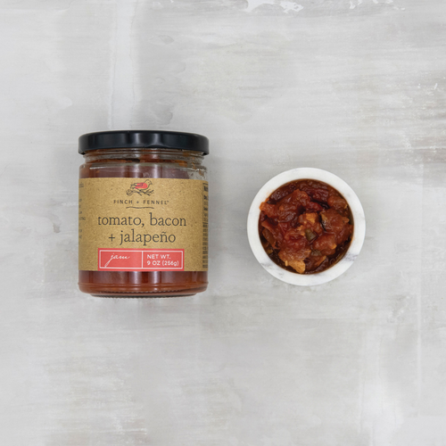 Tomato, Bacon + Jalapeno Jam, 9 oz-Finch + Fennel Everyday-FF0235