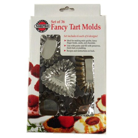 Fancy Tart Molds 36ct.
