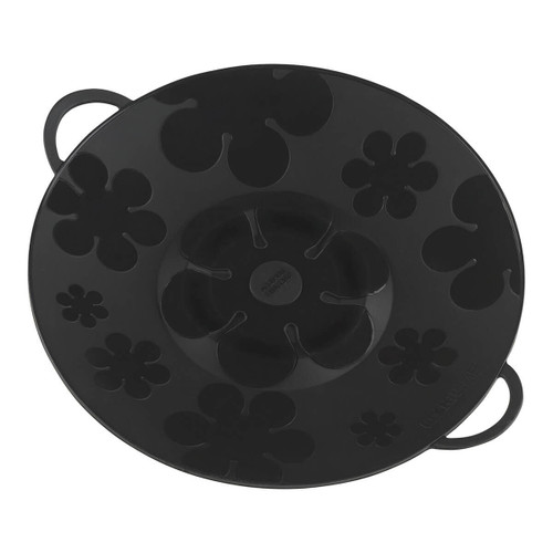 Spill Stopper Black Flower