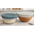 Beeswax Bowl Covers 2 x XL, 12" Stripes-Nectar & Nest